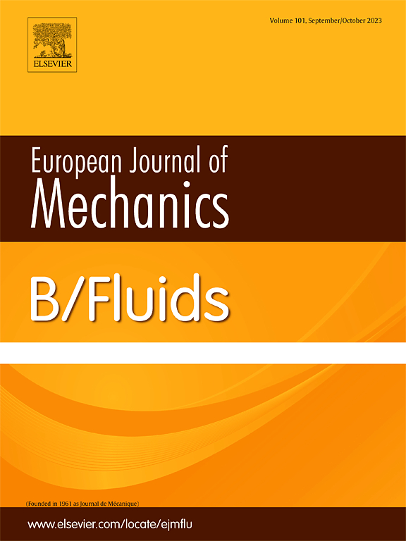 Go to journal home page - European Journal of Mechanics - B/Fluids